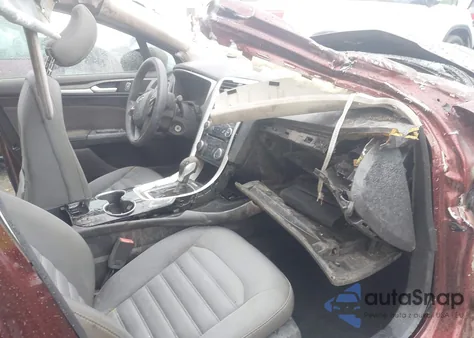 2015 Ford Fusion S из США, поврежденный, VIN 3FA6P0G7XFR190266